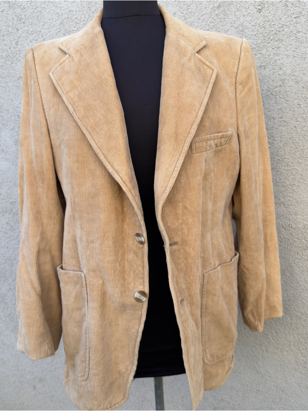 Tan Corduroy Blazer